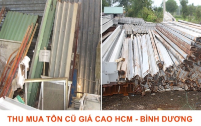 THU MUA, THANH LÝ TÔN CÂY XÀ GỒ CŨ